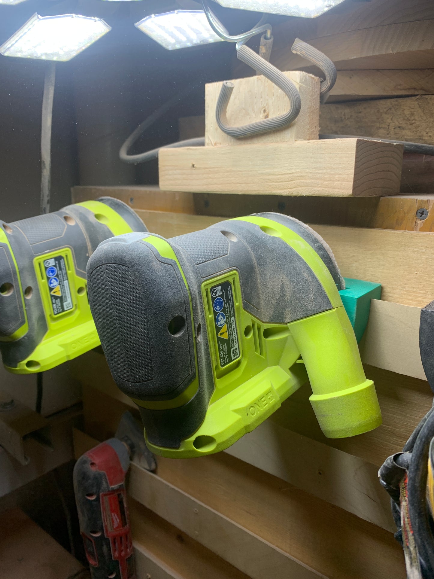Random Orbit Sander - French Cleat Holder (DIGITAL FILES)