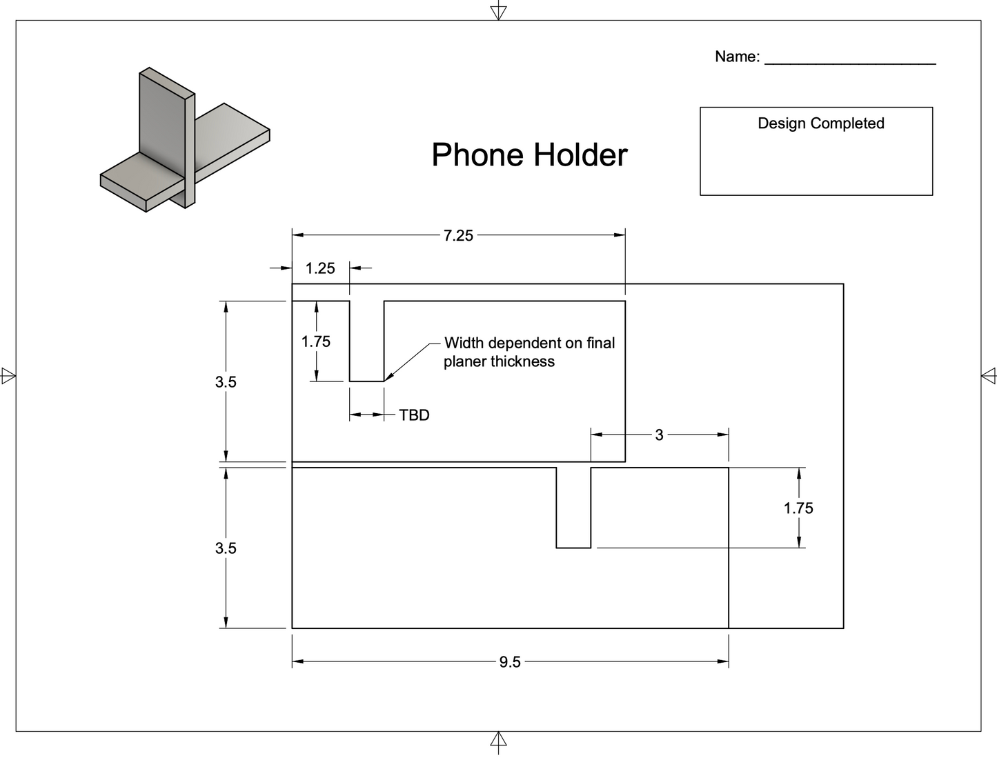 Phone Holder Project (Digital Download)