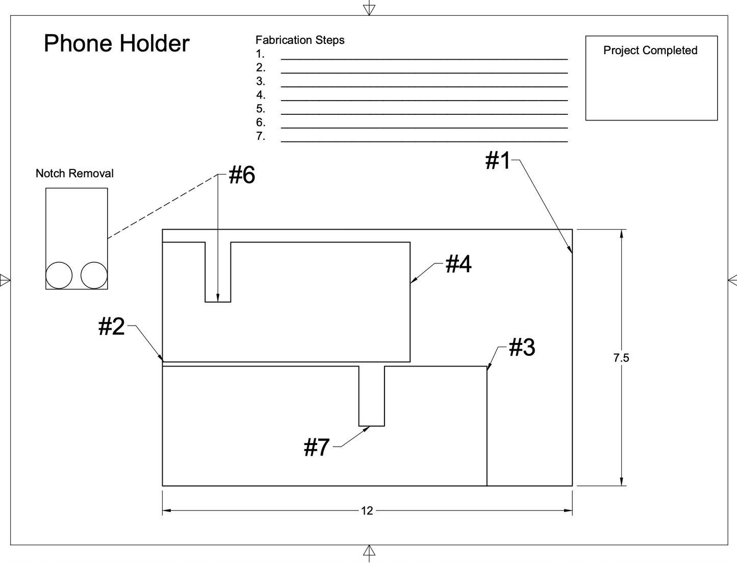 Phone Holder Project (Digital Download)
