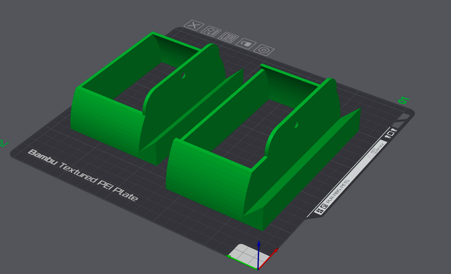 Sand Paper Holder - French Cleat (Digital Files)
