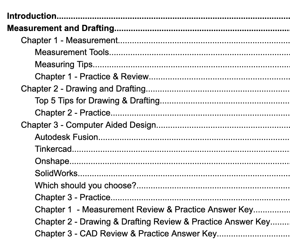 Shop Textbook - Measurement & Design (Digital Files)