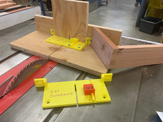 Table Saw - Box Joint Jig (3 Sizes Available) - Physical Product