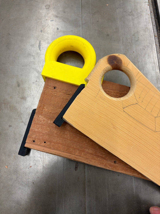 Push Block Heel - Angled
