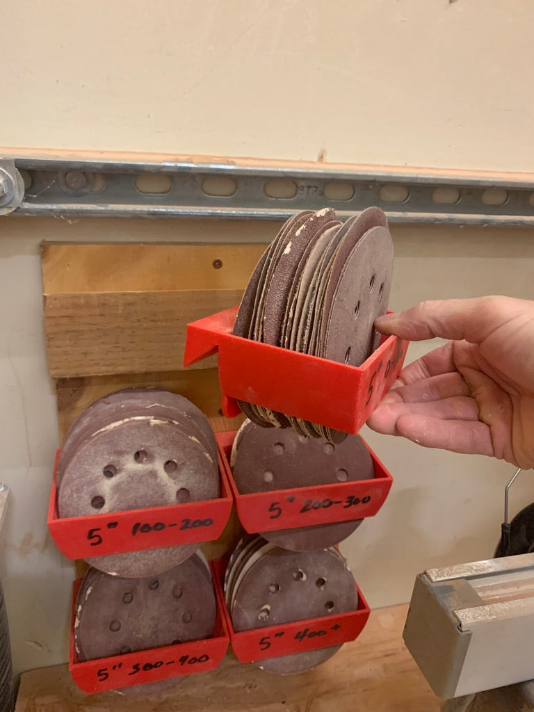 Sand Paper Holder - French Cleat (Digital Files)