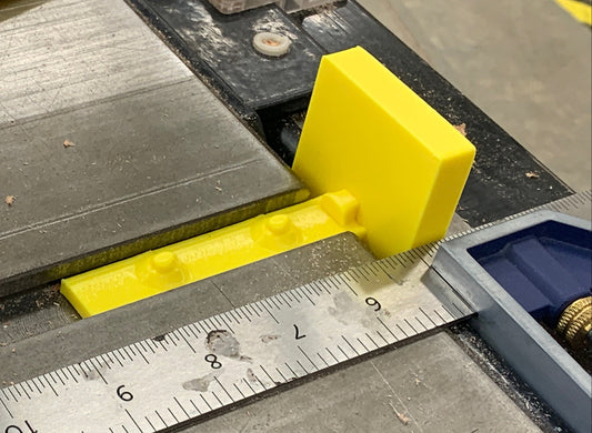 Miter slot alignment jig (x2)