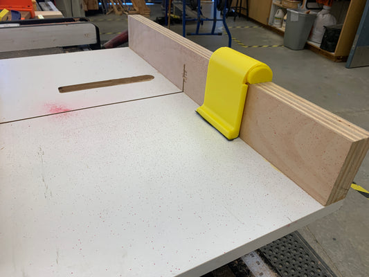 Crosscut Sled Hand Clamp