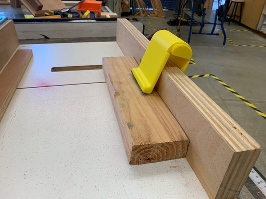 Crosscut Sled Hand Clamp