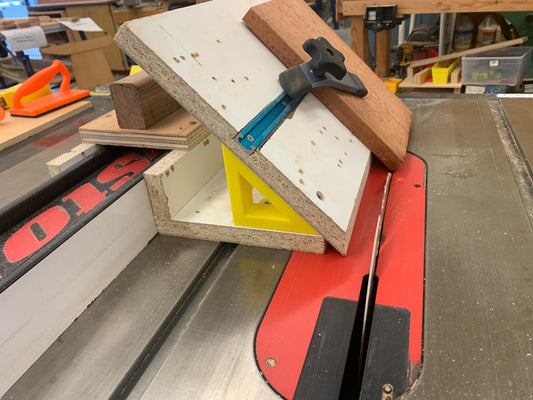 Table Saw 45 Degree - Bevel Jig Bracket (Digital Files)
