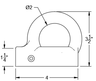 Table Saw Push Block Handle