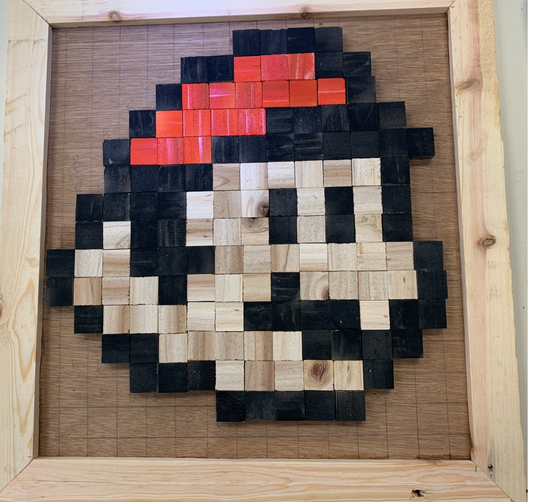 Pixel Art - Woodshop Project (Digital Files)