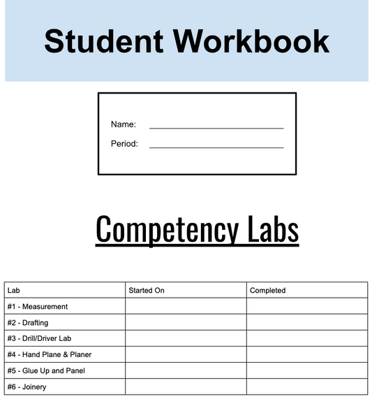 Student Workbook - Competency Labs #1