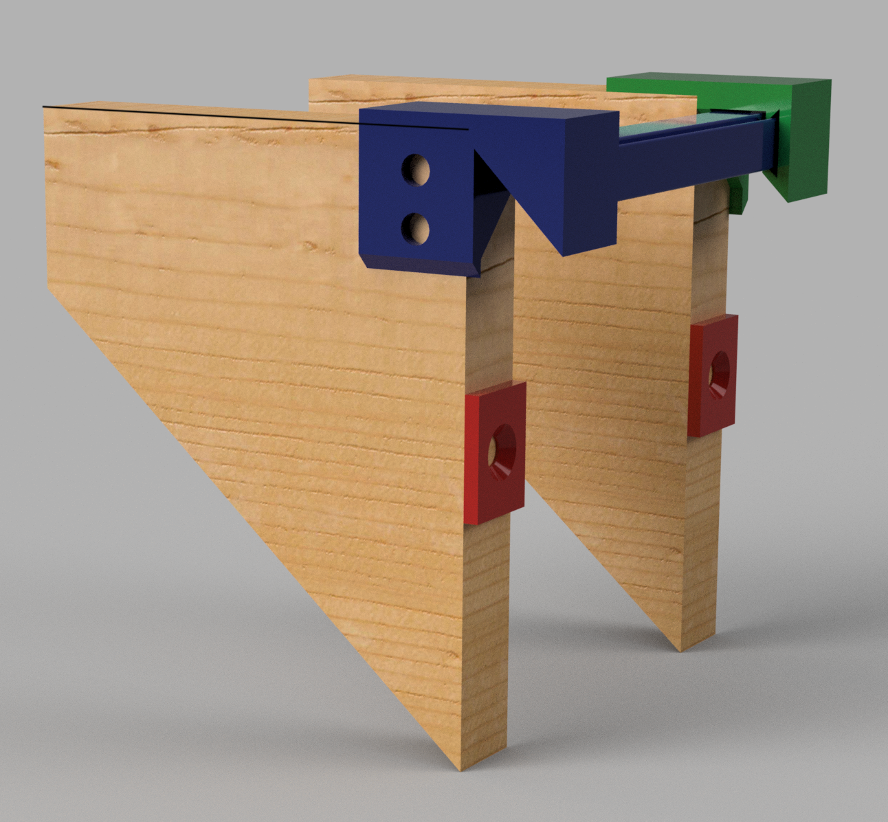 Adjustable French Cleat Tool Bracket  (Digital Files)